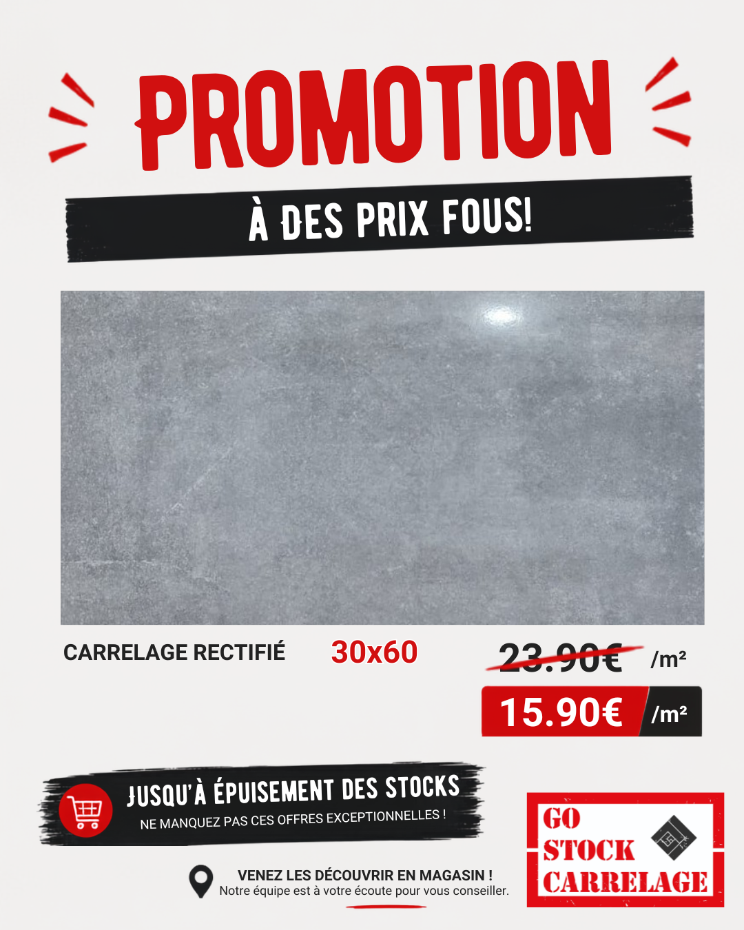 promotions carrelages 30X60 carrelages à prix d'usine à Ciney
